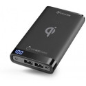 Wireless Power Bank Cellularline 8000mAh, Black 