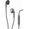 Cellular Club conical earphone with mic.Black
