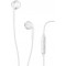 Cellular Club conical earphone with mic.White