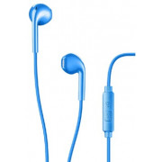 Cellular LIVE EGG-capsule earphone with mic, Blue