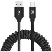 Cable USB - Micro USB, 1.8m, 2A Tellur Black  TLL155394
