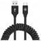 Cable USB - Type-C, 3A, 1.8m, Tellur Black TLL155395