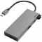 USB-C Multiport Adapter, 6 Ports, 2 x USB-A, USB-C, HDMI™, SD, microSD