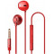 Baseus In-Ear Headphones H06 Lateral, Red