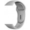 Silicon Apple watch strap 42/44 M/L Gray