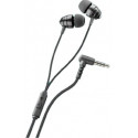 Ploos In-ear earphones with mic, Black