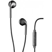 Ploos capsule earphone with mic, Black