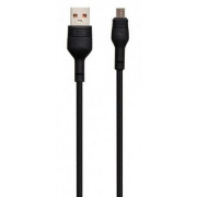 Micro-USB Cable XO, Brainded, NB55, Black