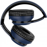 Bluetoth Headphones Hoco W28 Blue, with Microphone