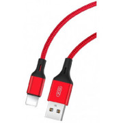 Lightning Cable XO, Braided NB143, 2M, Red 
