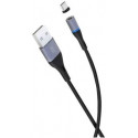 Magnetic Type-C Cable XO, NB125, Black 