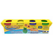 Plastelino - Pasta de Modelat 4 culori Tutti Frutti