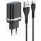 Wall Charger XPower + Micro-USB Cable, 1USB, Fast Charge QC3.0, Black