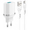 Wall Charger XPower + Micro-USB Cable, 1USB, Fast Charge QC3.0, White