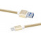 Type-C Cable Xpower, Nylon, Gold