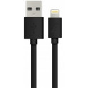 Lightning Cable Xpower, Flat, Black 