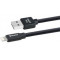Lightning Cable Xpower, Nylon, Black