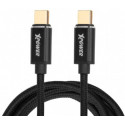 Type-C Cable Xpower, Durable, Black 