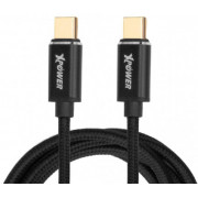 Type-C Cable Xpower, Durable, Black 