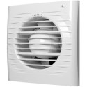 Осевой вытяжной ERA с обр. клапаном, антимаскит.сеткой и датчиком влажности  д. 125 Эра