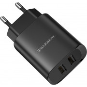 Borofone Wall Charger BN2 (EU), Black