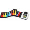 HELMET Bluetooth Roll up Piano 37 Colored keys.Rainbow color