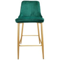 Scaun de Bar Clasic~Green&Golden legs