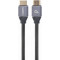 Gembird HDMI 2.0 CCBP-HDMI-2M, Premium series 2 m, High speed with Ethernet, Supports 4K UHD resolution at 60Hz, Nylon, Gold plated connectors, Copper AWG30
