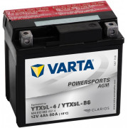 Аккумулятор   12V  4AH 80A(EN) клемы 0 (114x71x106) YTX5L-BS (YTX5L-4)