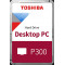 3.5" HDD 2.0TB Toshiba P300 , 5400rpm, 128MB, NCQ-technology, SATAIII HDWD220UZSVA