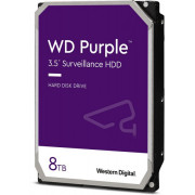 3.5" HDD 8.0TB Western Digital  Purple, 5640rpm, 128MB, SATAIII (for video)  WD84PURZ