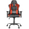 Trust Gaming Chair GXT 708R Resto - Red, Height adjustable armrests, Class 4 gas lift, 90°-180° adjustable backrest, Strong and robust metal base frame, Including removable and adjustable lumbar and neck cushion, Durable double wheels, up to 150kg