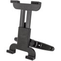 Trust Thano Tablet Headrest Car Holder, Adjustable fixing clamp firmly holds tablets up to 195mm wide (7-11")