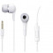 Ploos In-ear earphones with mic, White