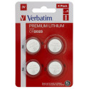 Verbatim Lithium Battery CR2025 3V 4pcs