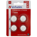 Verbatim Lithium Battery CR2016 3V 4pcs