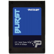 960GB SSD 2.5" Patriot Burst PBE960GS25SSDR, 7mm, Read 450MB/s, Write 320MB/s, SATA III 6.0 Gbps (solid state drive intern SSD/внутрений высокоскоростной накопитель SSD)