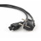 Gembird PC-186-ML12-1M VDE-approved molded power cord, 1m (Кабель питания с заземлением для ноутбуков) (cablu alimentare/кабель питания)