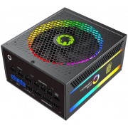 Power Supply ATX1050W GAMEMAX RGB-1050 Pro, 80+ Gold, Full Modular cable, Active PFC,140mm, RGB