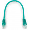 Patch Cord Cat.6U 0.25m, Green, PP6U-0.25M/G, Cablexpert, Stranded Unshielded