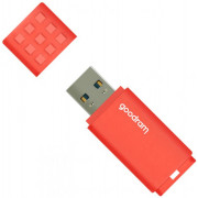 64GB USB3.0  Goodram UME3 Orange, Plastic, Anti-slip design (Read 60 MByte/s, Write 20 MByte/s)