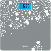 Personal Scale Tefal PP1537V0, Glass,  resilience 160kg, resolution 100g, tread 30x30mm, automatic on/off, 2xAAA  battery, silver