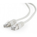  15m Gembird FTP Patch Cord  Gray, PP22-15M, Cat.5E, Cablexpert, molded strain relief 50u" plugs