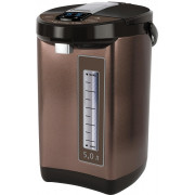 Thermopot VITEK VT-1193, 1400W, 5l capacity, 2 way dispensing: manualand auto, display. stainless steel brown