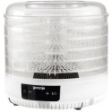 Fruit Dryer Gorenje FDK500GCW,380 W. 5 sections. volume of sections 17.5L. 35-70 °С, timer,  white