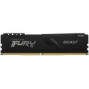 16GB DDR4-3600MHz  Kingston FURY Beast (KF436C18BB/16), CL18-22-22, 1.35V, Intel XMP 2.0, Black