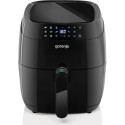 Fryer Gorenje AF1409DB, 1400W, 3.5 kg container with non-stick surface, 80-200 °C temperature levels, timer.  black