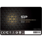 2.5" SSD 256GB  Silicon Power  Ace A58, SATAIII, SeqReads: 560 MB/s, SeqWrites: 530 MB/s, Controller Phison S11, MTBF 1.5mln, SLC Cash, BBM, Internal Auto-Copy Technology, SP Toolbox, 7mm, 3D NAND TLC