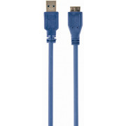 Cable USB3.0/Micro BM  - 0,5m - Cablexpert CCP-mUSB3-AMBM-0.5M, SuperSpeed USB 3.0 cable AM to Micro BM cable, 0.5 m