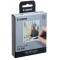 PAPER XS-20L EU26 Canon Color Ink/Label Set(20 Sheets), Compatible to Canon SELPHY Square Printer